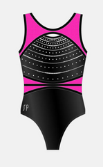 Sylvia P Rose Noir Leotard - PRE ORDER (EARLY MARCH)