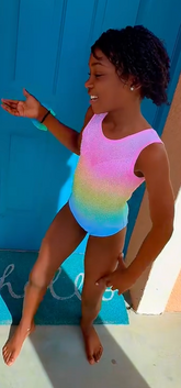 Darcy Delicate Rainbow Leotard - PRE ORDER (8 weeks)