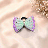 Gardenia Meadow Bow to match Align Lavender Mint