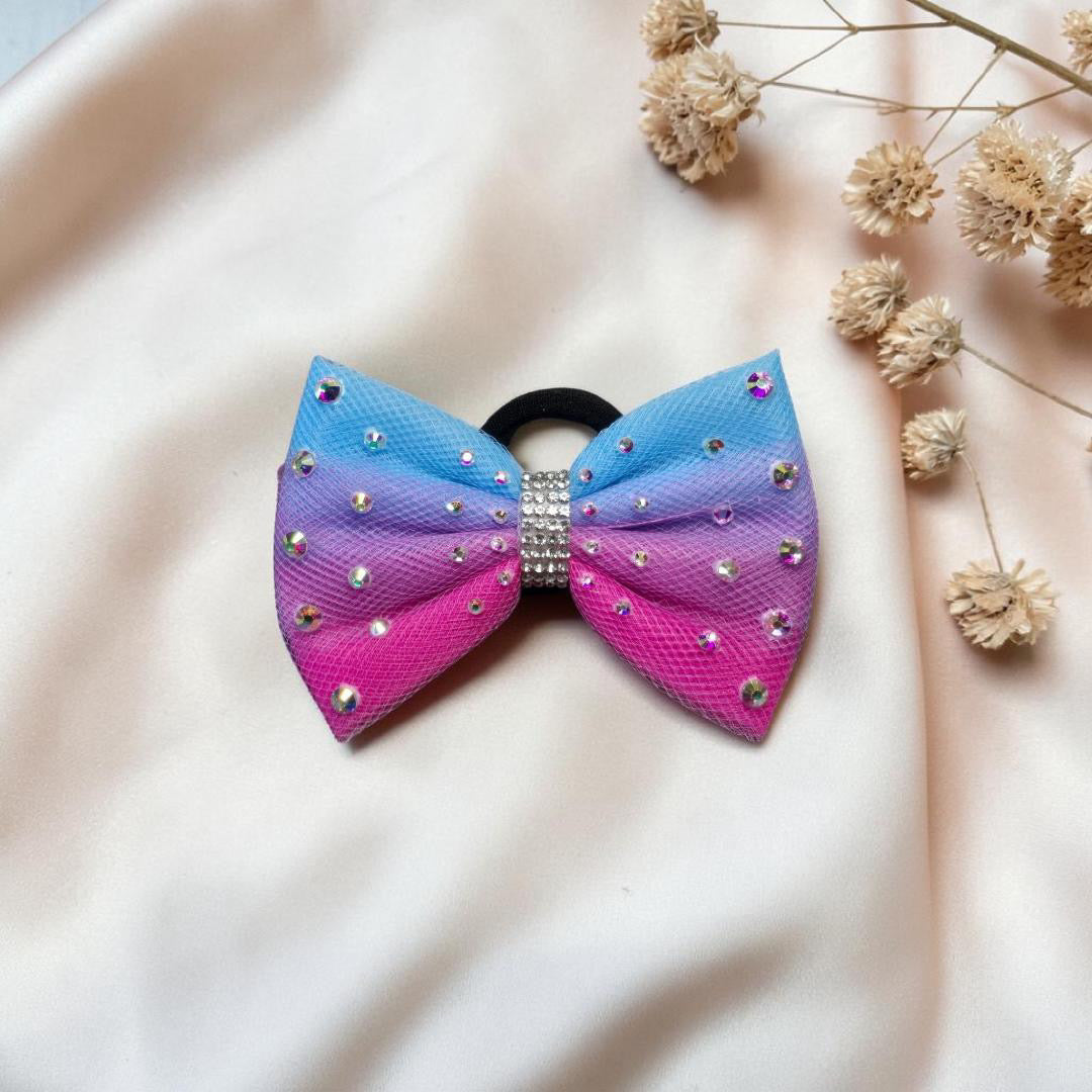 Gardenia Meadow Bow to match Darcy Twilight Summer