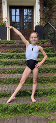 Believe Onyx & Pearl Leotard - IN STOCK IN LIMITED SIZES