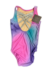Ozone Prism Galaxy Leotard with Stones - IN STOCK