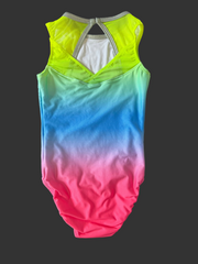 Ozone Neon Reign Leotard with Stones - IN STOCK