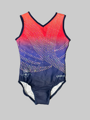 Quatro Coral Twilight Leotard - IN STOCK