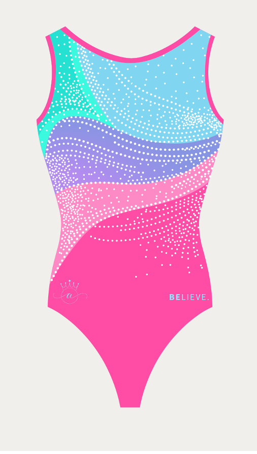 Believe Mermaid's Kiss Leotard - PRE ORDER (8-9 weeks)