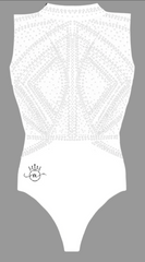 Believe Porcelain Glow Leotard - pre order (10 weeks)