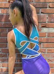 Anchor Turquoise Twilight leotard - IN STOCK
