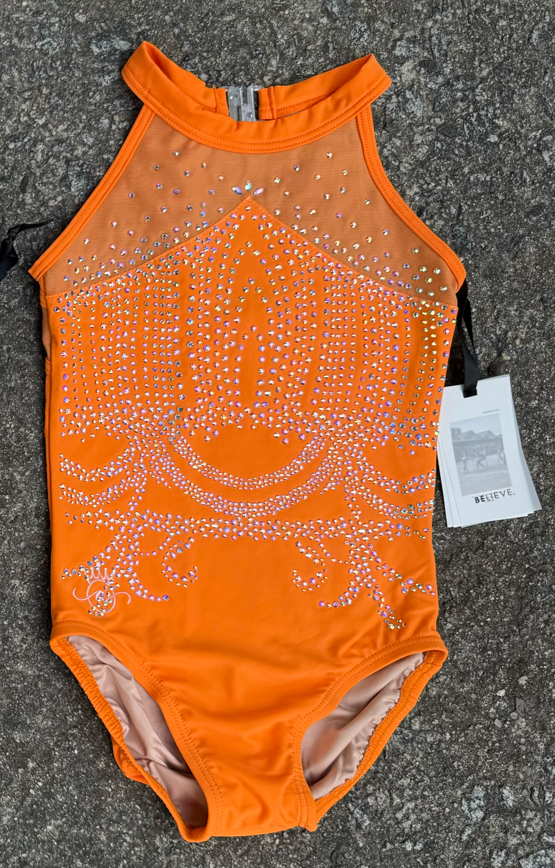 Believe Mandarin Glow Leotard - IN STOCK